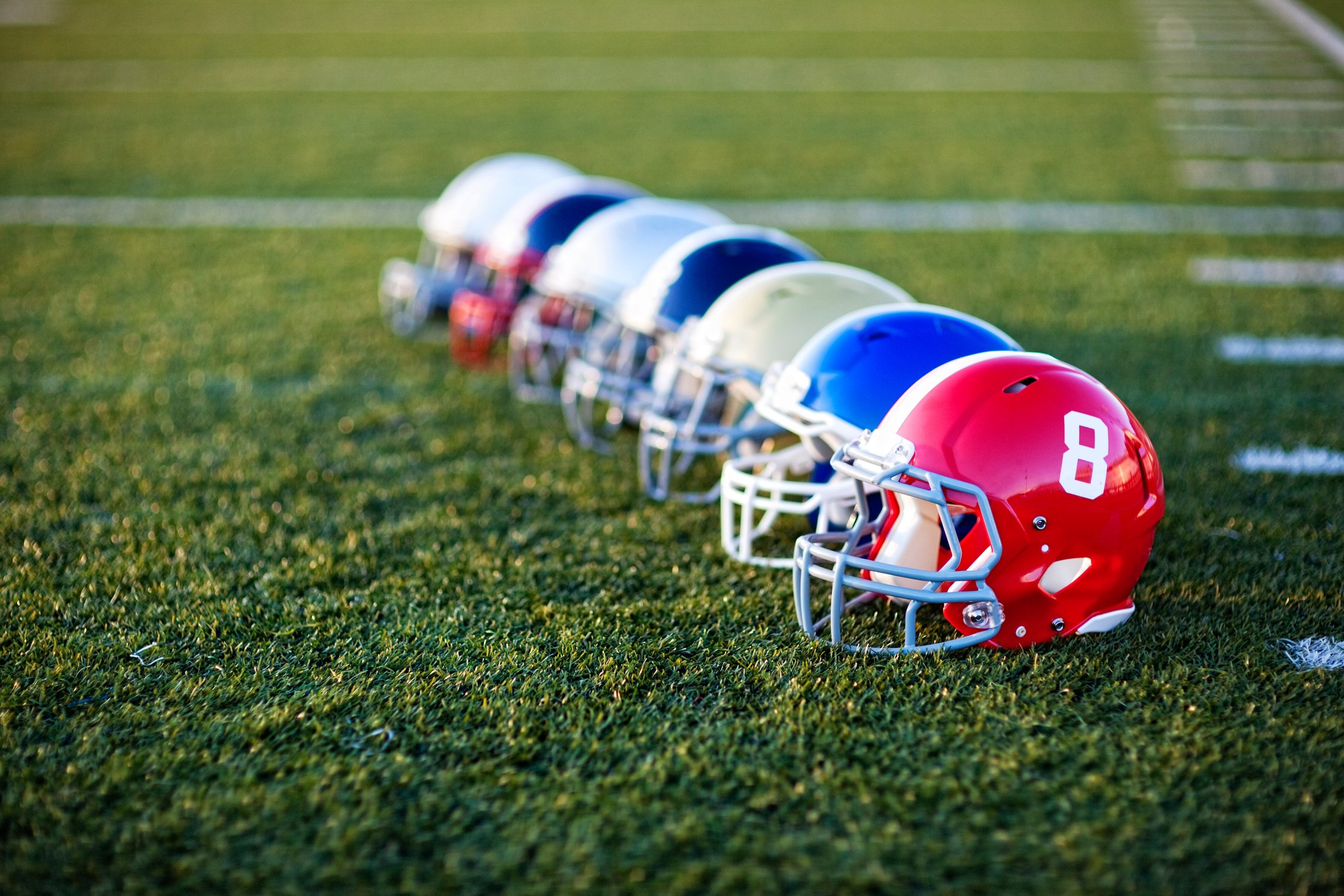 American Football Helmets